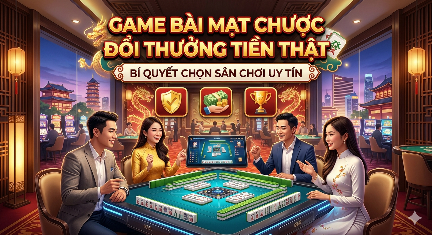 game bài mạt chược đổi thưởng tiền thật